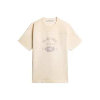 Golden Goose Logo Printed Crewneck T Shirt