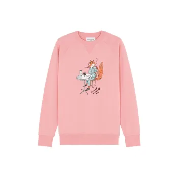 Maison Kitsune Sweatshirts Men Pink