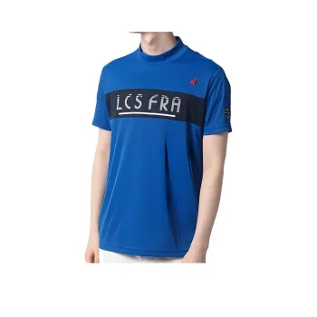 DESCENTE Le Coq Sportif T-Shirt Men's Marine Blue