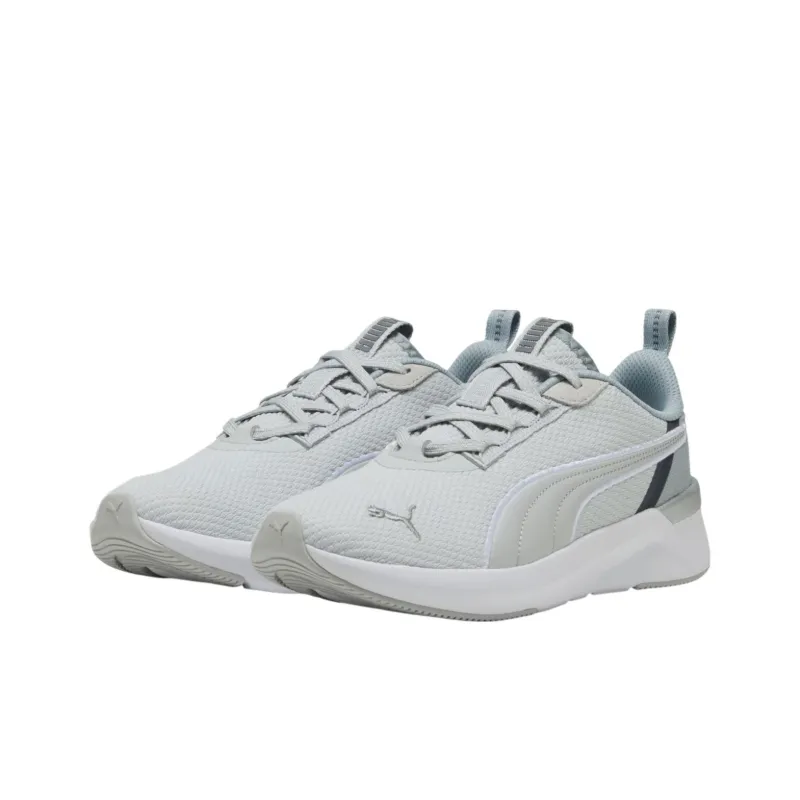 PUMA Softride Harli Anti Slip Wear Resistant Low Top Running Shoes Women's Light Gray-2