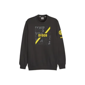 PUMA Sweat FtblCore Borussia Dortmund Sweatshirt Men's Black