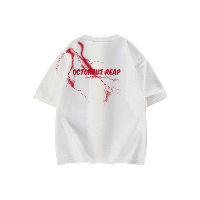 Small Columns Under The Sea T Shirt Unisex White-6