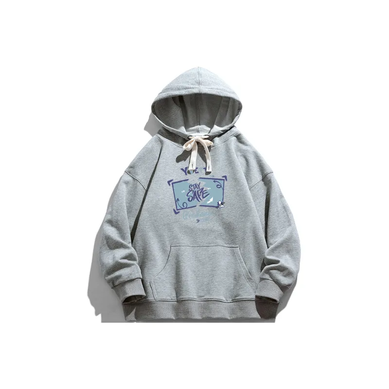 Yvette Hooded Loose Fit Sweatshirt Unisex-6