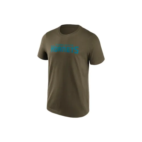NBA Charlotte Hornets Fanatics T-Shirt Men's Army Green