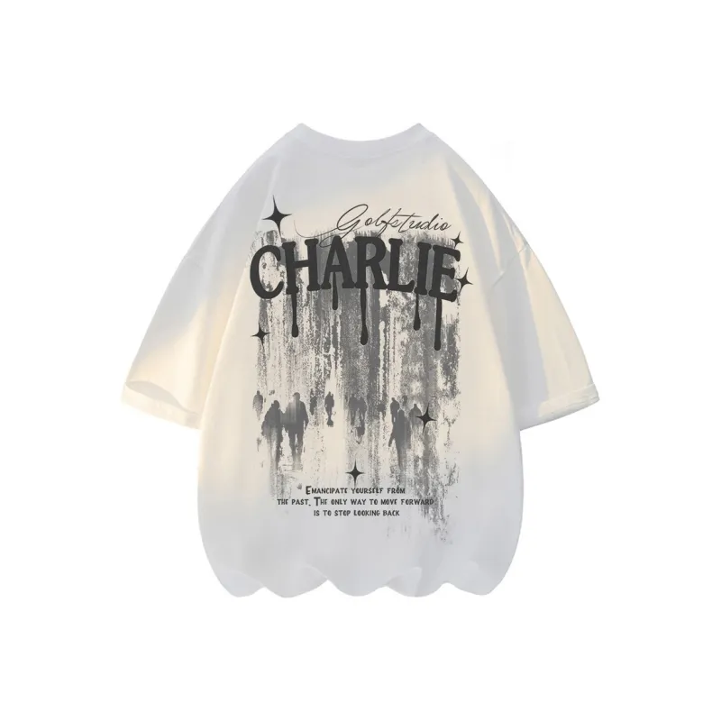 CHARLIE GOLF T Shirt Unisex Black-3