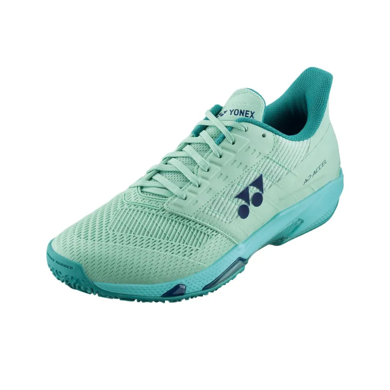 YONEX AD ACCEL Cushioning, Slip Resistant, And Abrasion Resistant Low Top Tennis Shoes Women's Mint Green-1