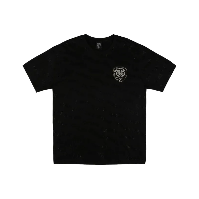 TCH T Shirt Unisex Black Base With Silver Logo-0