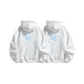 2 Pack Fleece-Lined (White+White)
