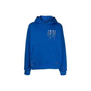 AMIRI Paint Drip Core Logo Hoodie