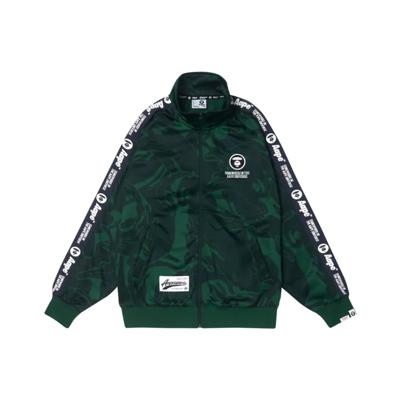 Aape Camouflage print Track Jacket-4