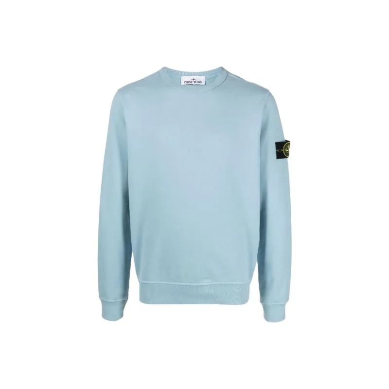 STONE ISLAND Sweatshirt Men's Sky Blue-0