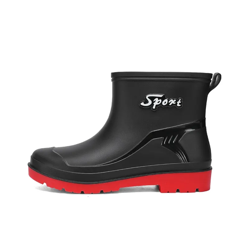 LONGYING Rain Boots Men-6