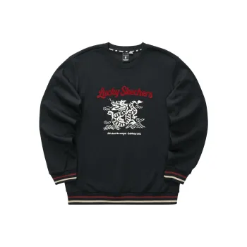 Skechers New Year Sweatshirt Unisex Carbon Black