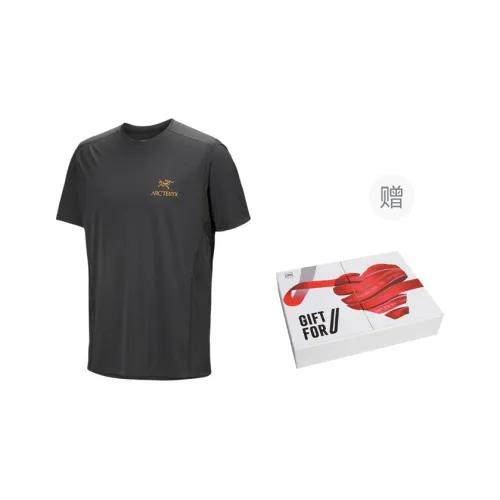 Arcteryx Motus Series T-Shirt Gift Box Set Men's Black Gray Color