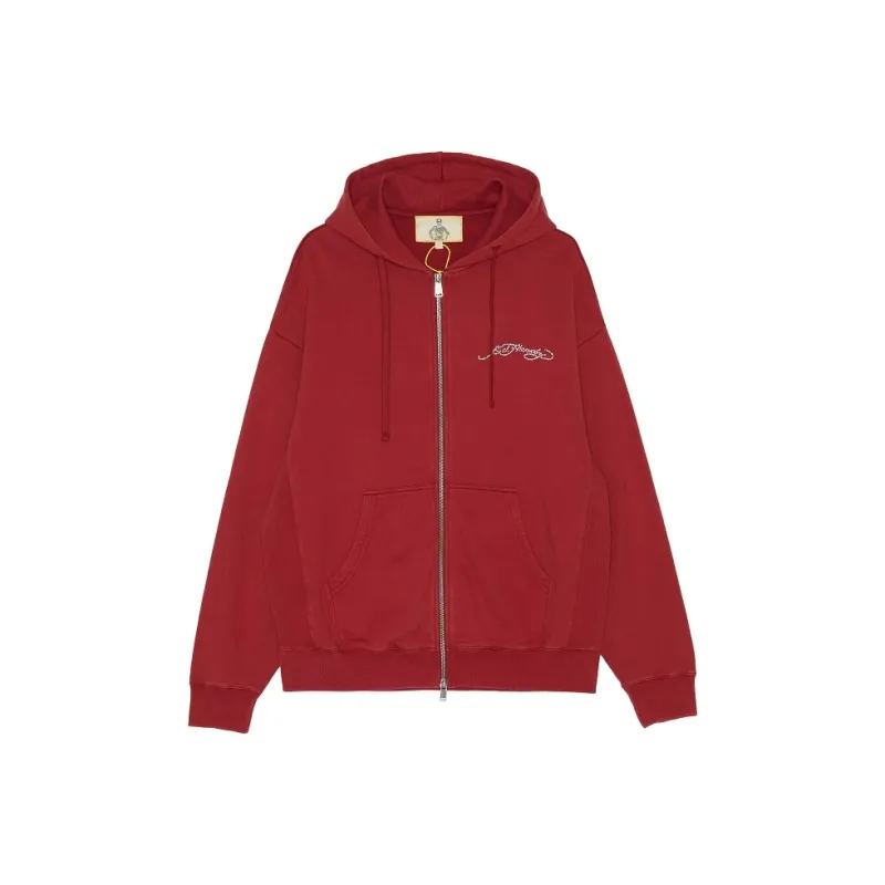 Ed Hardy Sweatshirts Unisex China Red E1OBM100-0