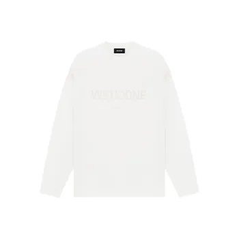 WE11DONE Pearl Logo Long Sleeve T shirt