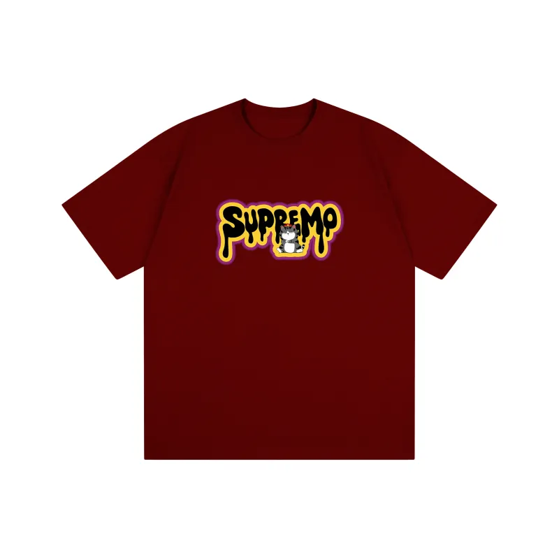 Supremo Cat T Shirts Unisex-8