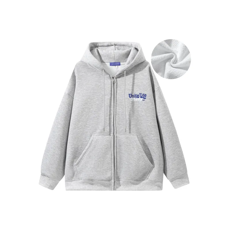 Unite Life HOODS Fall And Winter Sweatshirt Coat Unisex-16