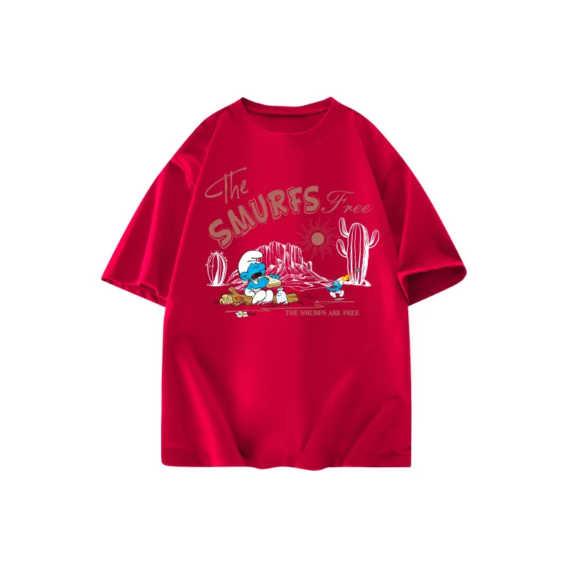 The Smurfs T Shirts Unisex-8