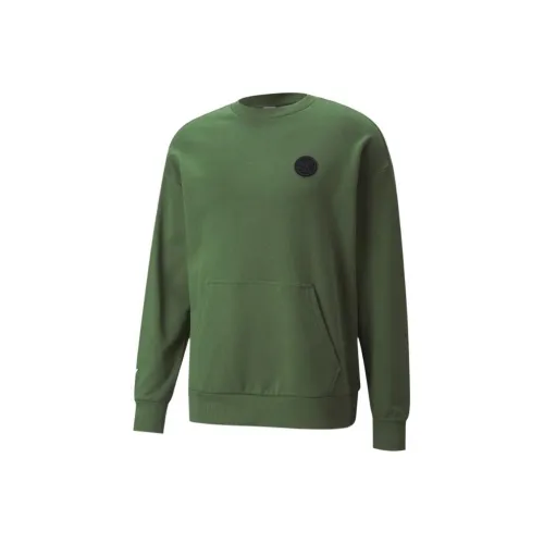PUMA Sweatshirts Unisex Green