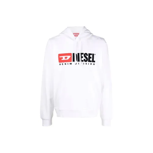 DIESEL S Boxt Logo Printed Hoodie