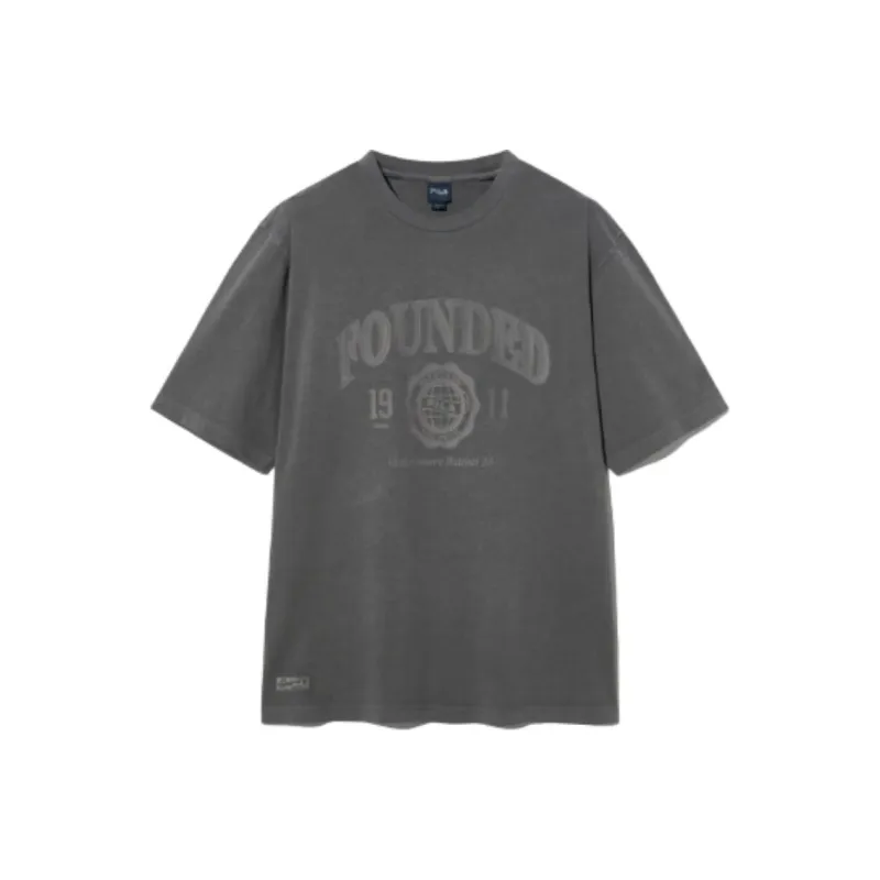 FILA T Shirts Unisex Dark Gray-0
