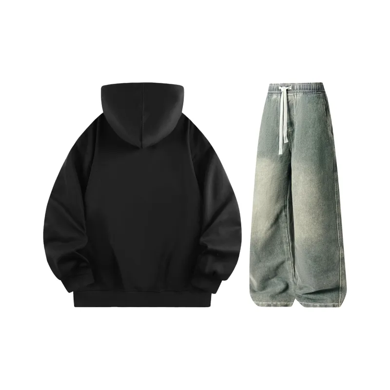 A.X.S.K Sweatshirt Sets Unisex-18
