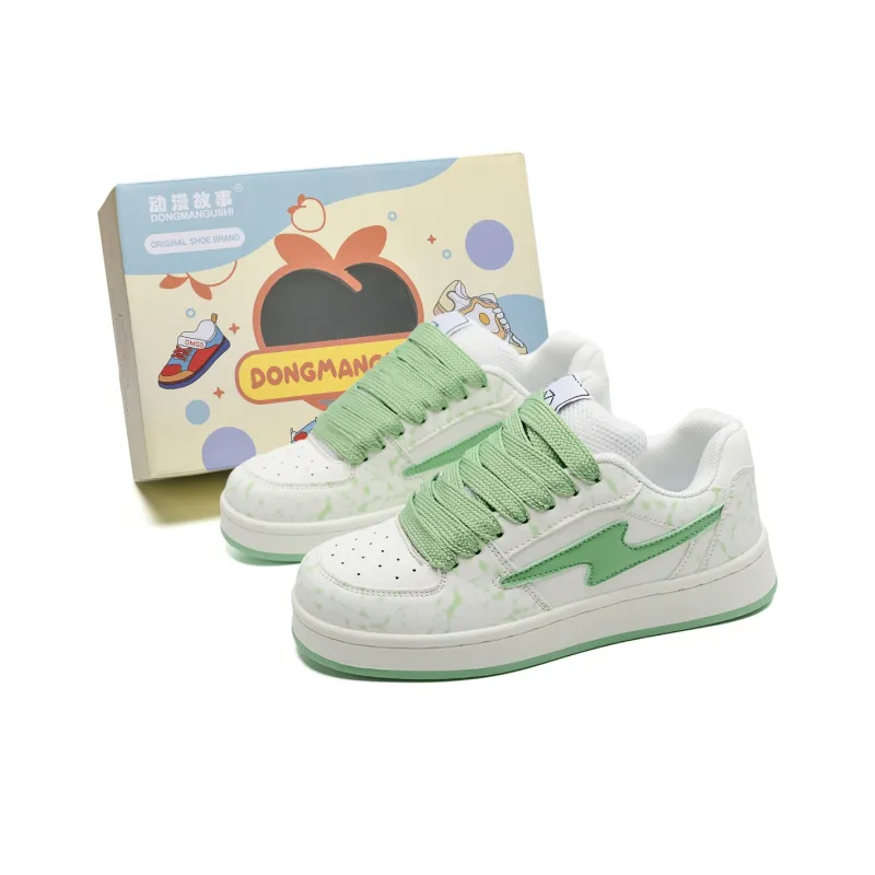 Anime Story Slip Resistant, Abrasion Resistant, Lightweight, Breathable Low Top Skateboard Shoes Unisex-15