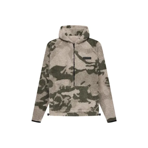Fear Of God Essentials Polar Fleece Half Zip Hoodie