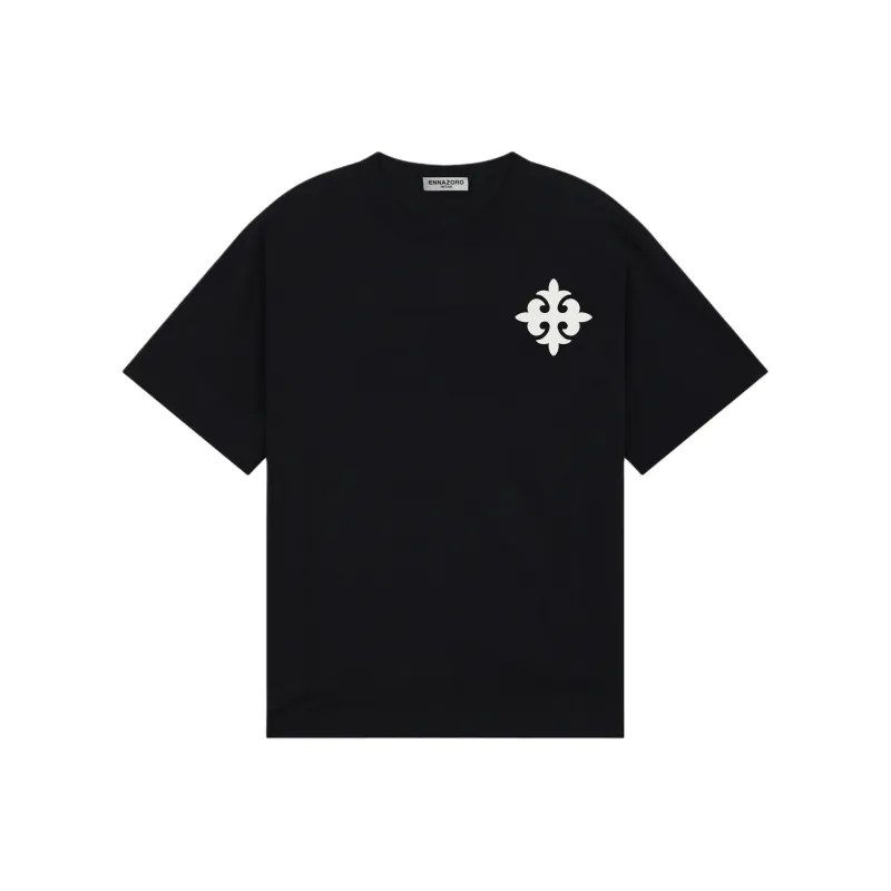 ENNAZORO Short Sleeved T Shirts Summer Small Brand Couple Set Top Loose Fit Half Sleeve Shirt Unisex-2