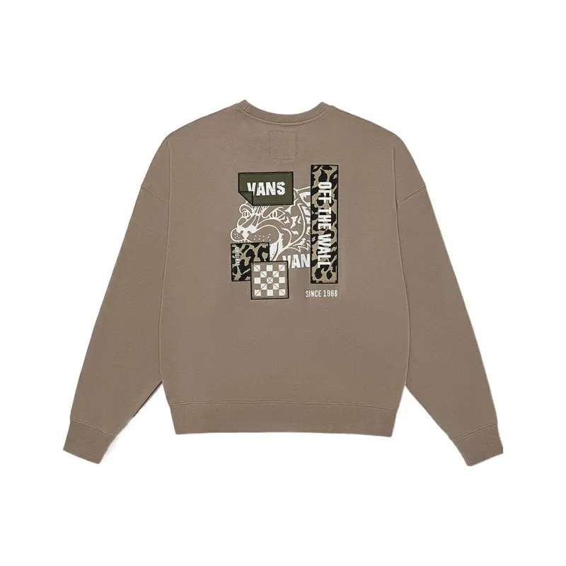 Vans Sweatshirt Unisex Light Umber-0