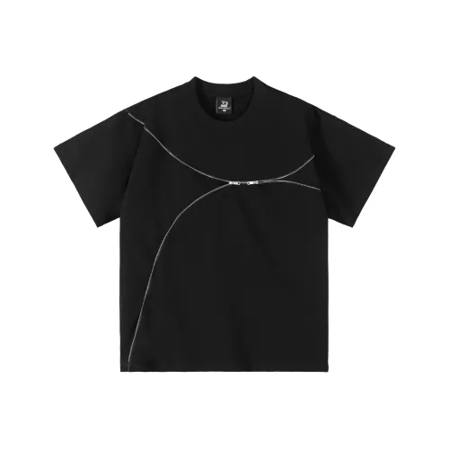 XINYINSU 25SS T Shirt Unisex Black