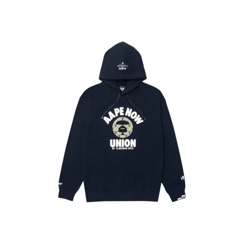Aape Sweatshirts Men Navy Blue NYX