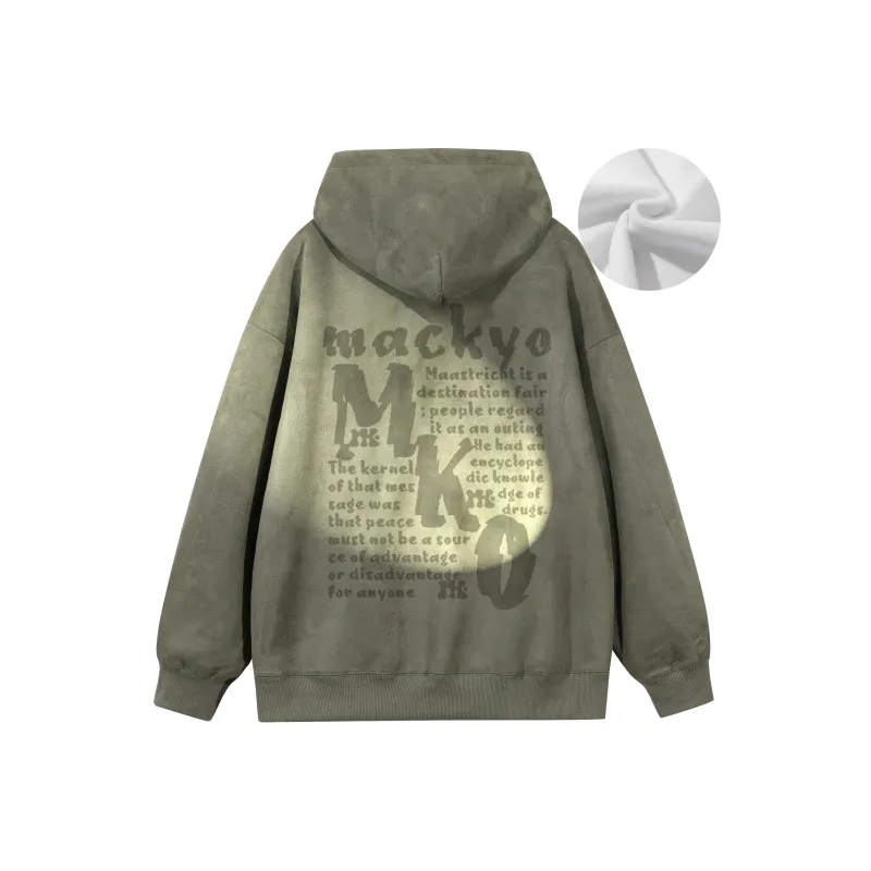 Mackyo Sweatshirt Spring And Fall Winter Unisex-27