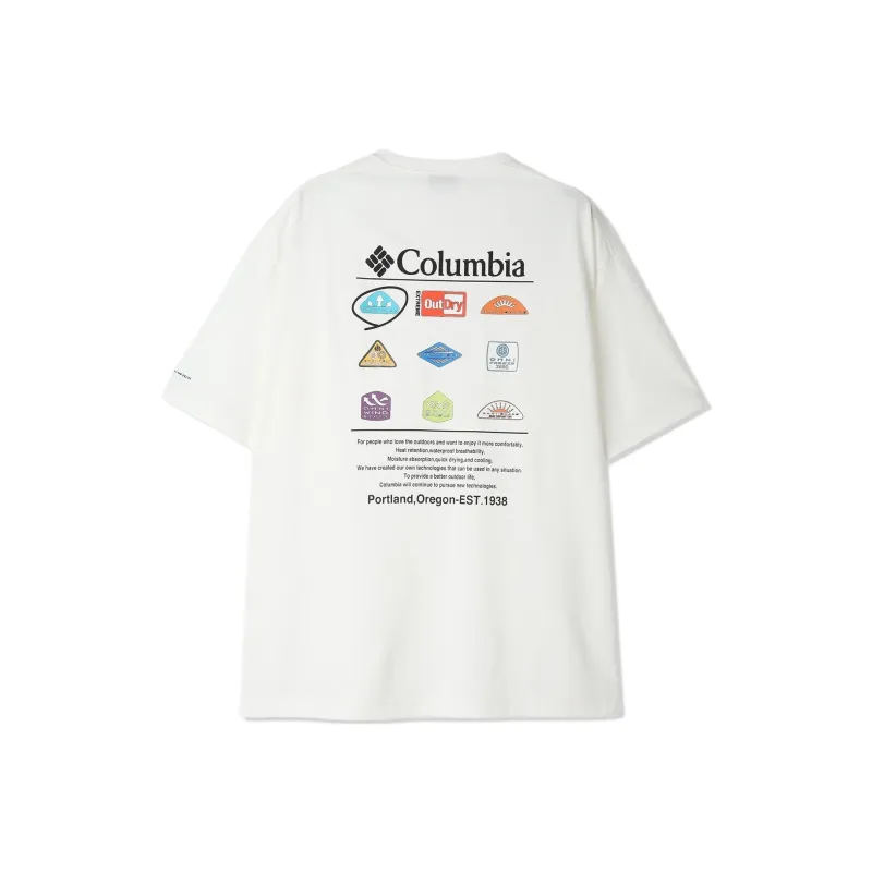 Columbia Stack Brook T Shirt Men's White 125-0