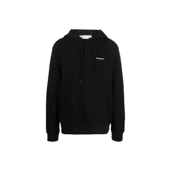OFF WHITE Wave Outline Diag Slim Hoodie