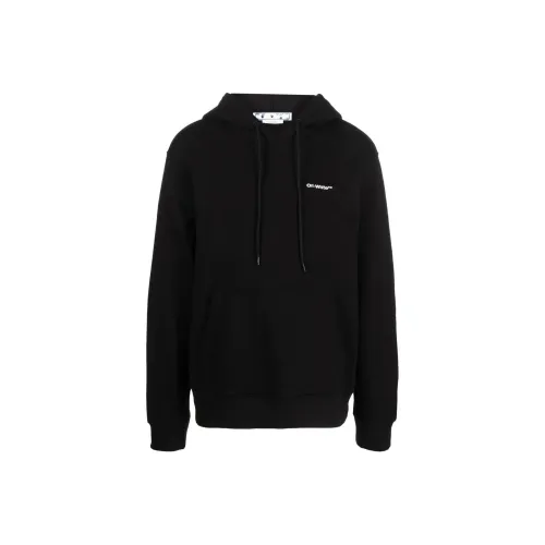 OFF WHITE Wave Outline Diag Slim Hoodie