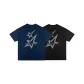 Two-Piece Set[Haze Blue+Black]