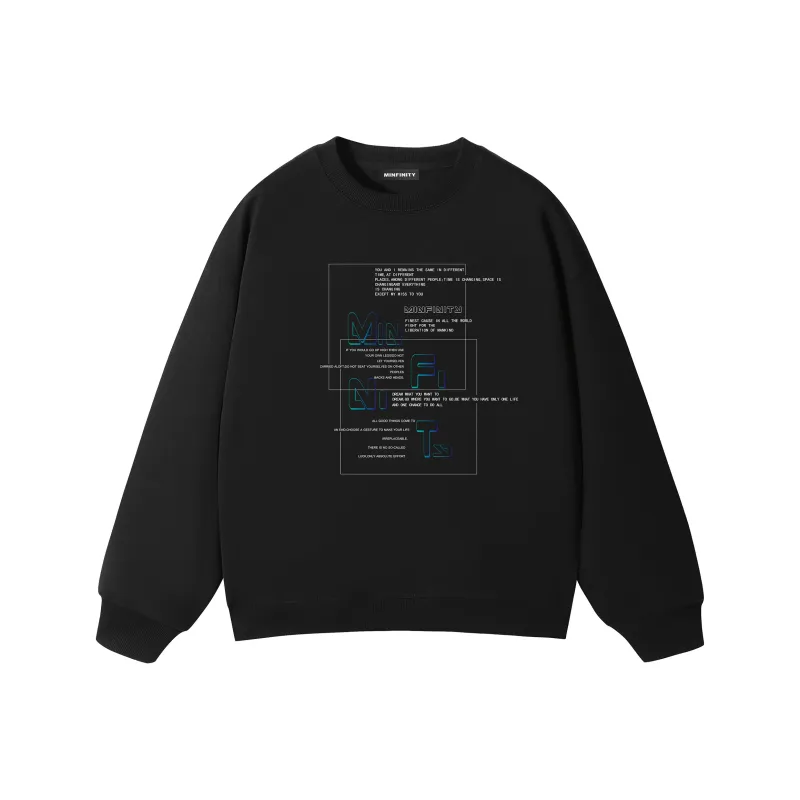 Minfinity Sweatshirts Unisex-0