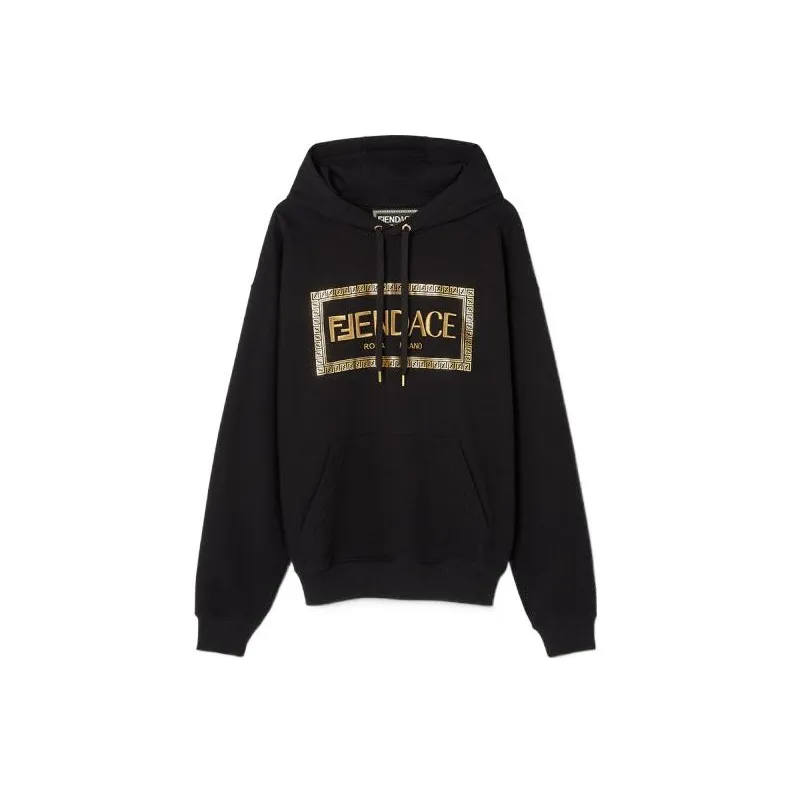 Fendi Fendace Logo Mens Hoodie-0
