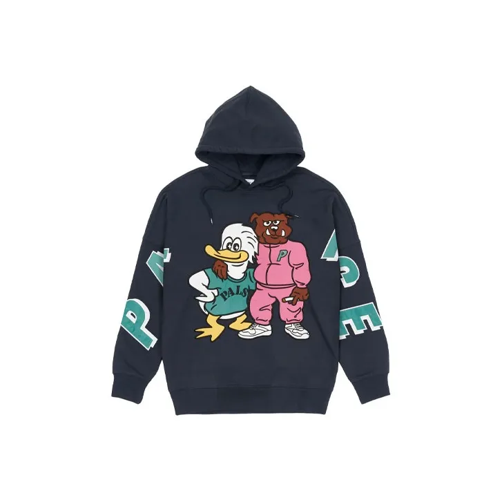 PALACE Dog And Duck Drop Shoulder Hood-0
