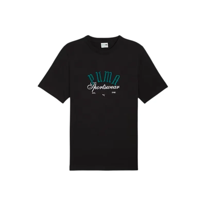 PUMA GRAPHICS T Shirt Men's Black-0