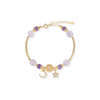 JUICY GRAPE Crystal Bracelets Women's
