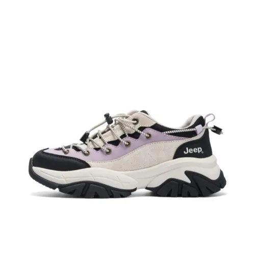 Jeep Breathable And Slip Resistant Low Top Chunky Sneakers Women's