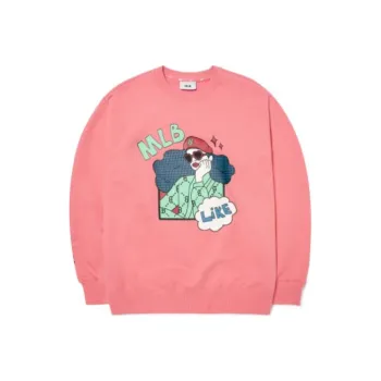 MLB Sweatshirts Unisex Coral