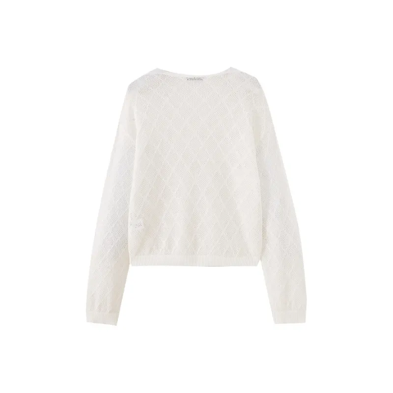 SHUIYUNJIAN Knitwear Women's Raw White-1