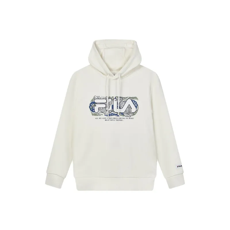 FILA x V&A LIANMINGKUAN Sweatshirt Men's Maple White-0