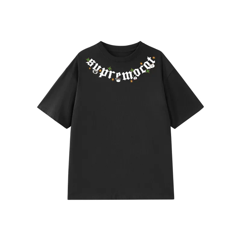 Supremo Cat T Shirts Unisex-1
