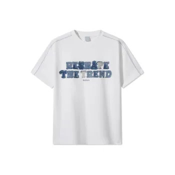 Cabbeen T Shirts Men Ecru 12