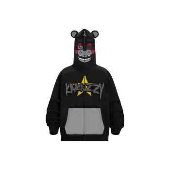 KAKAZZY Sweatshirt Unisex Black